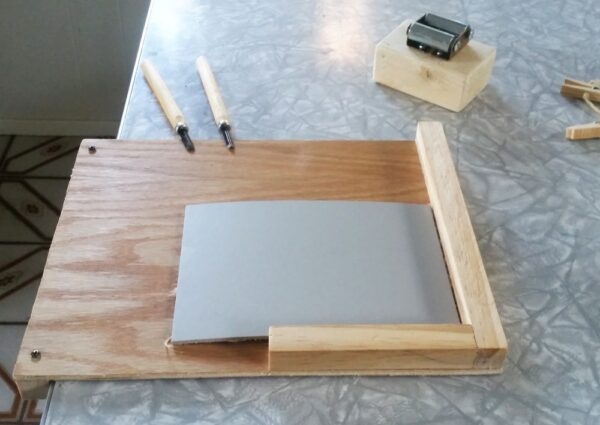 build a printmaking bench hook