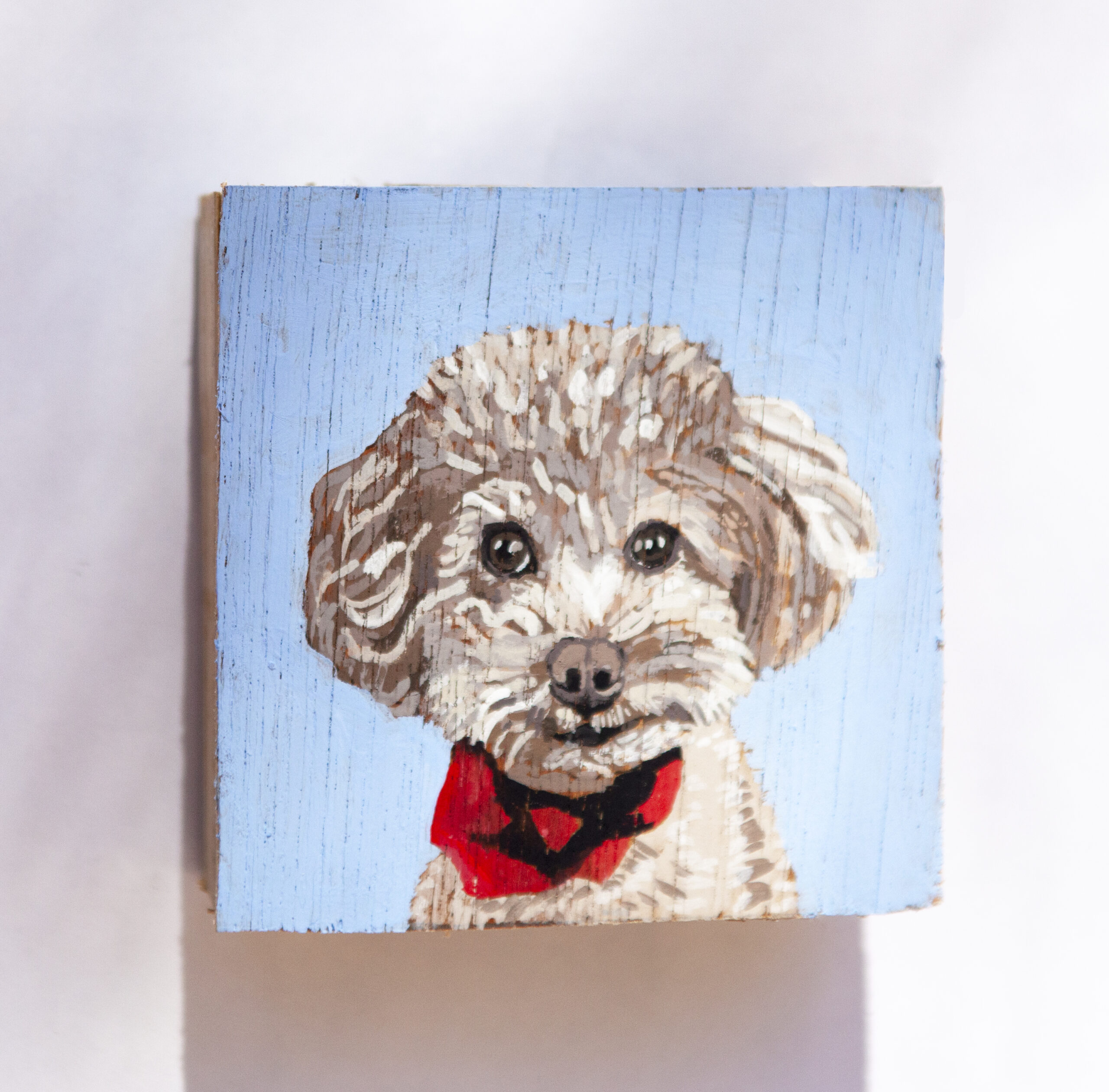 Miniature Pet Portrait Painting - Image 4
