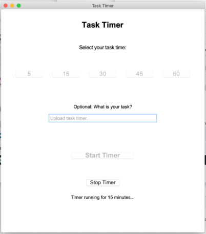 a mac app for being intentional with your time on the computer